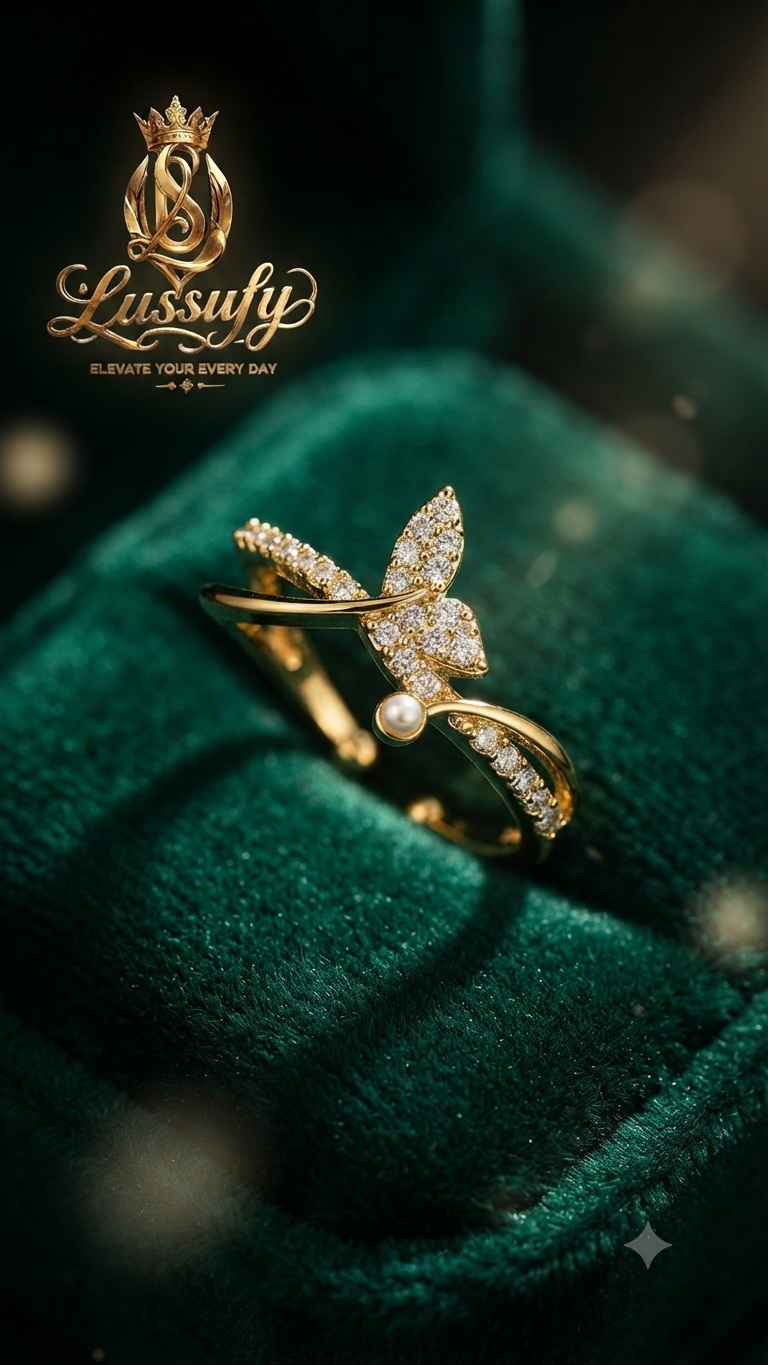 LUXURY DC Butterfly Ring”