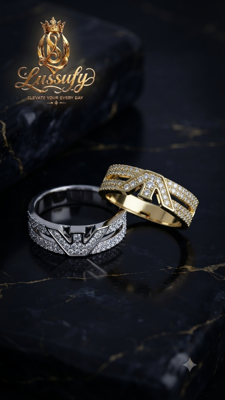 Crown Diamond-Cut Ring