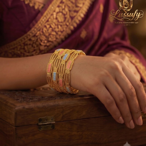 “Royal Minakari Luxe Bangle Set”