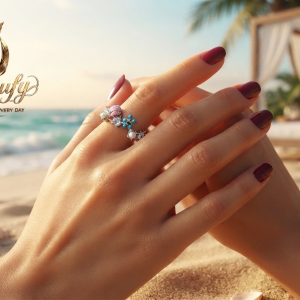Lussufy Élanora Bloom Gemstone Ring