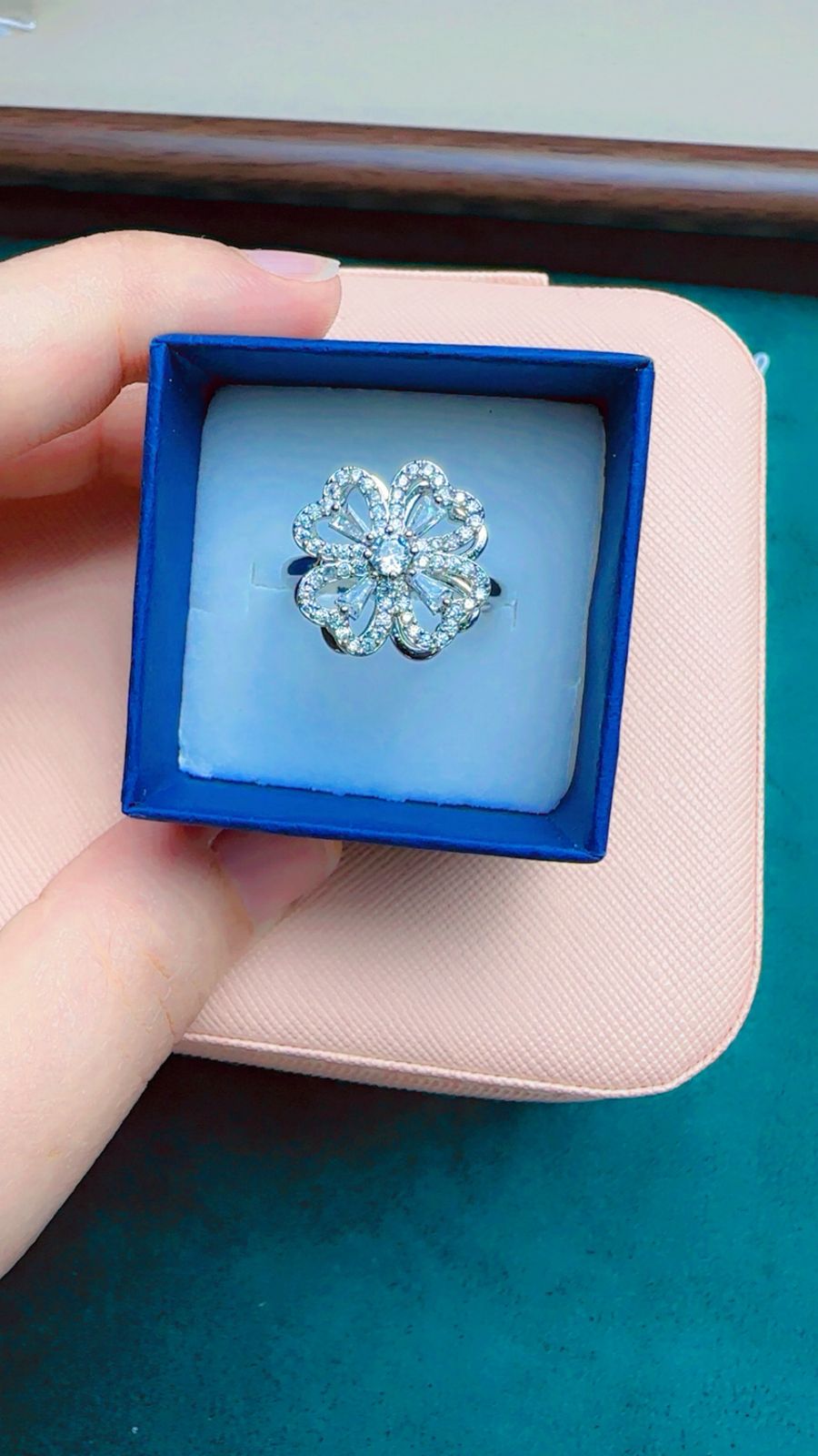 Signature Flower Finger Ring - Image 3