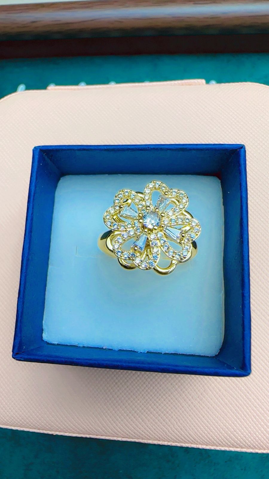 Signature Flower Finger Ring - Image 2