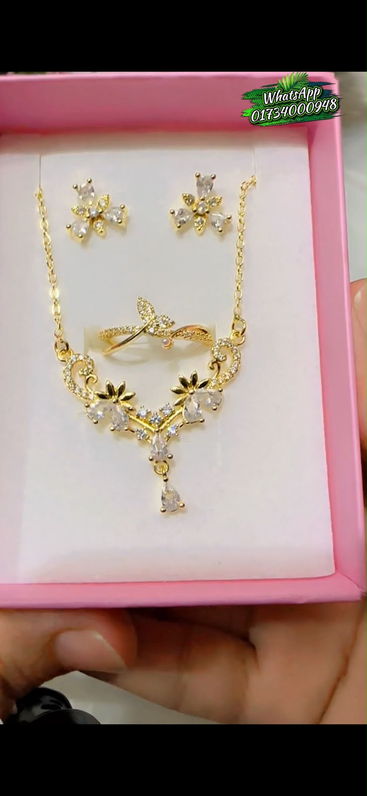 DC Floral Necklace combo Set - Image 3