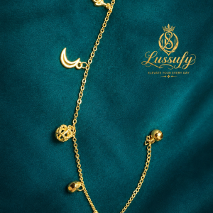 Celestial Charm Golden Anklet
