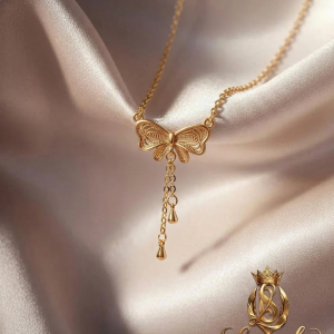 GP Butterfly Drop Pendant